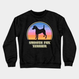 Smooth Fox Terrier Vintage Sunset Dog Crewneck Sweatshirt